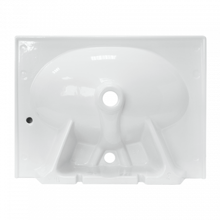 Раковина подвесная 60см Sanita Luxe Next NXT60SLWB01 белый